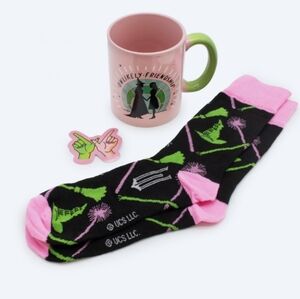 Wicked Mug Sock and Sticker Gift Set Multi-Color